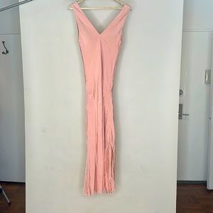Frame denim pink dress
